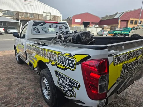 Motors & More Cape Town delivery bakkie ready for parts delivery service